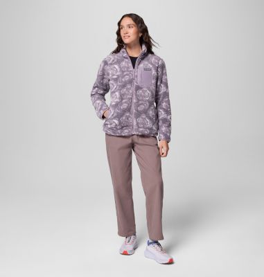 Women's West Bend Print Full Zip II Jacket, Color: Shale Purple Rose City, image 14