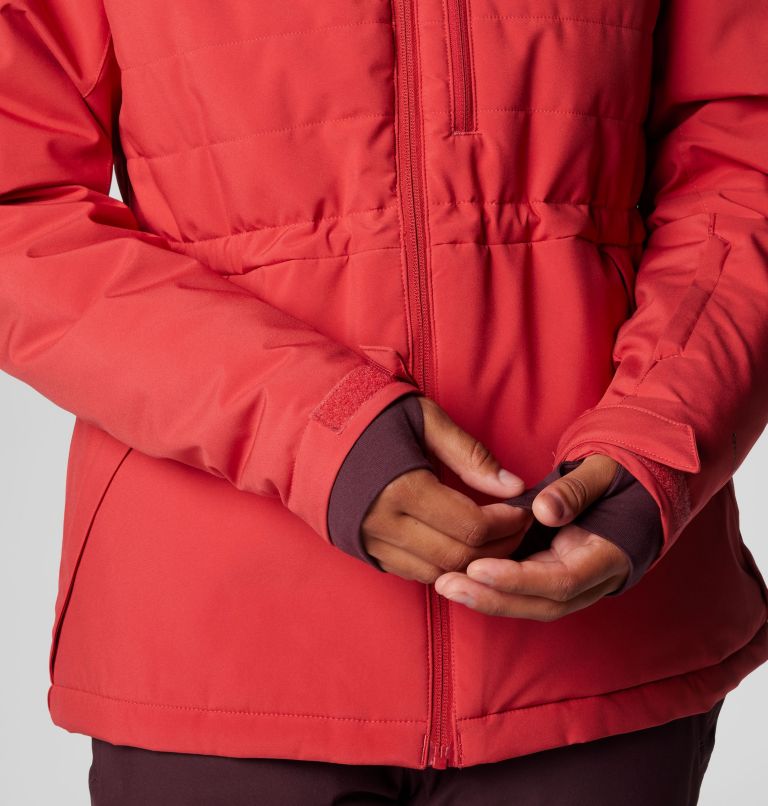 Women's Powdered Peak Insulated Jacket, Color: Daredevil, image 9