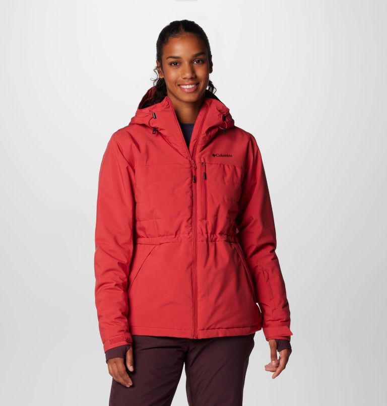 Impermeable rojo mujer best sale