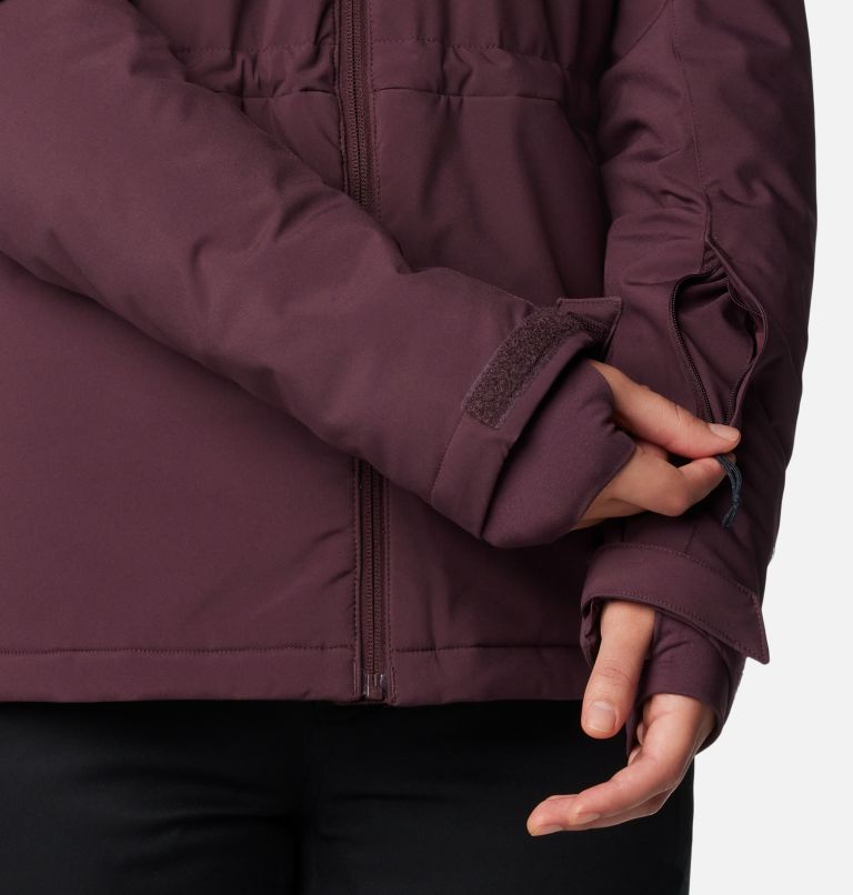 Women's Powdered Peak Insulated Waterproof Ski Jacket, Color: Moonvista, image 8
