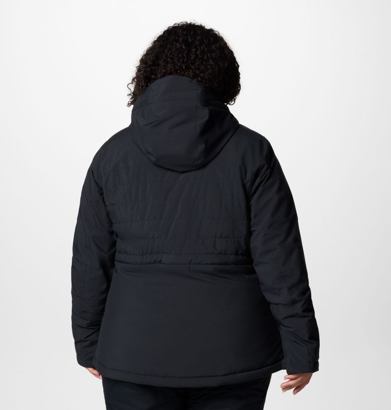 Women's Powdered Peak Insulated Jacket - Plus Size, Color: Black, image 2