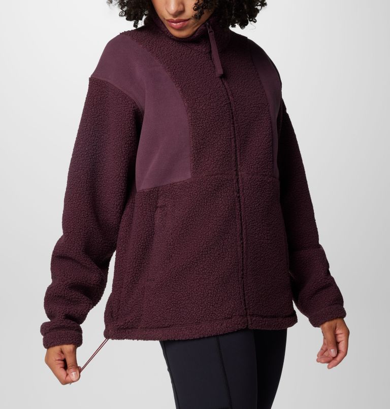 Women's Panorama Full Zip Fleece Jacket II, Color: Moonvista, image 6