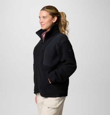 Chaqueta de forro polar sherpa Panorama II para mujer, Color: Black, image 16