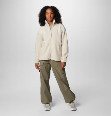 Chaqueta de forro polar sherpa Panorama II para mujer, Color: Dark Stone, image 11