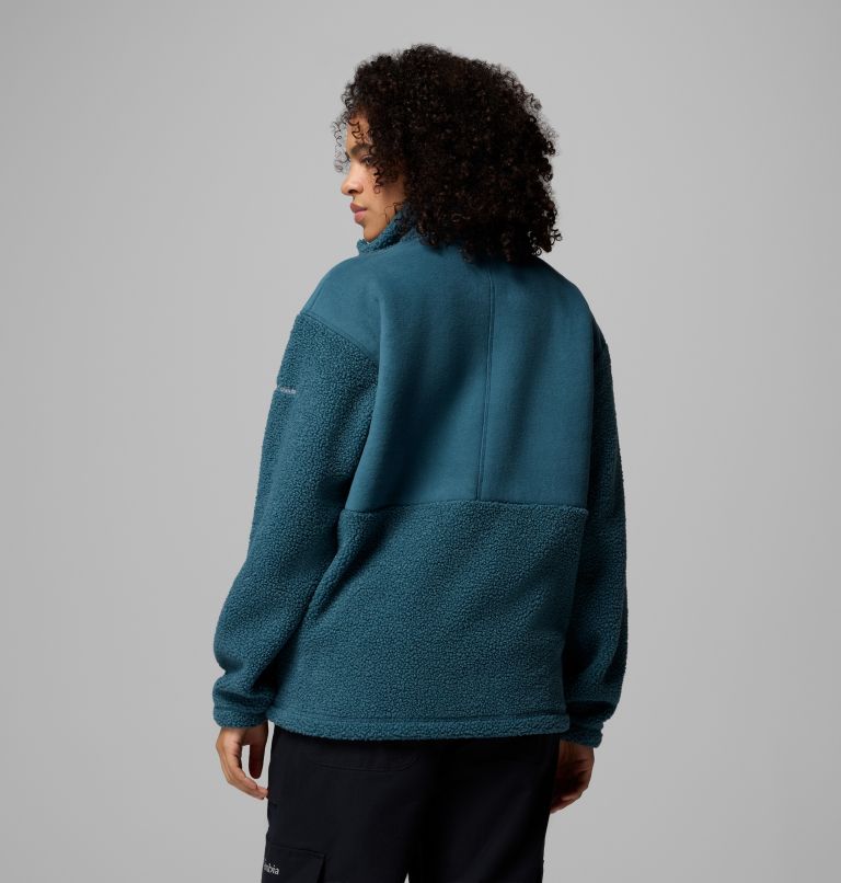 Veste en Polaire Sherpa Panorama II Femme, Color: Everblue, image 3