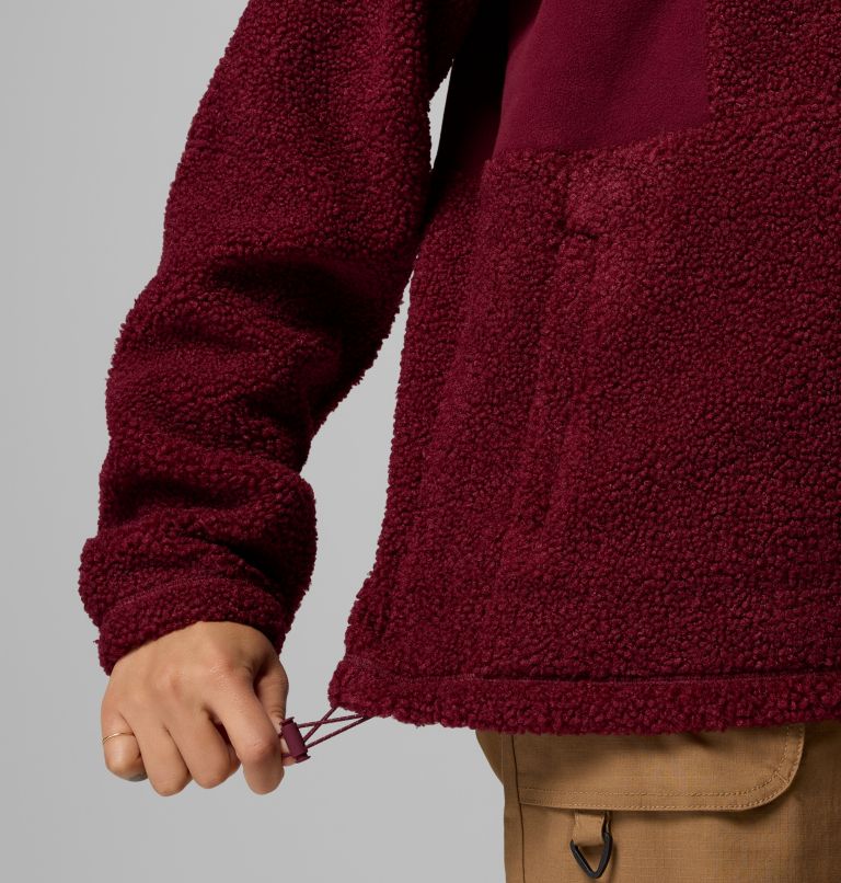 Veste en Polaire Sherpa Panorama II Femme, Color: Rich Wine, image 7
