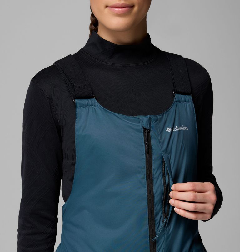 Women's Iceventure II Bib, Color: Everblue Dobby, image 6