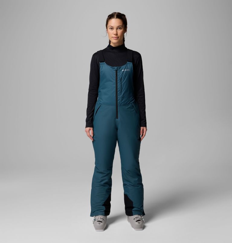 Women's Iceventure II Bib, Color: Everblue Dobby, image 1