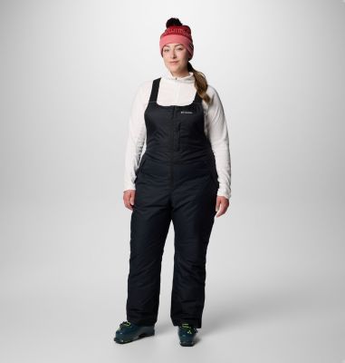 Women's Iceventure II Bib - Plus Size, Color: Black Dobby, image 3
