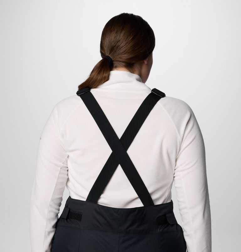 Women's Iceventure II Bib - Plus Size, Color: Black Dobby, image 6