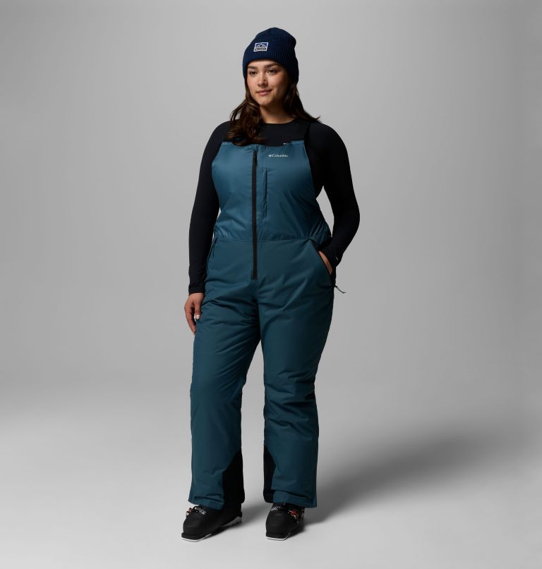 Women's Iceventure II Bib - Plus Size, Color: Everblue Dobby, image 1