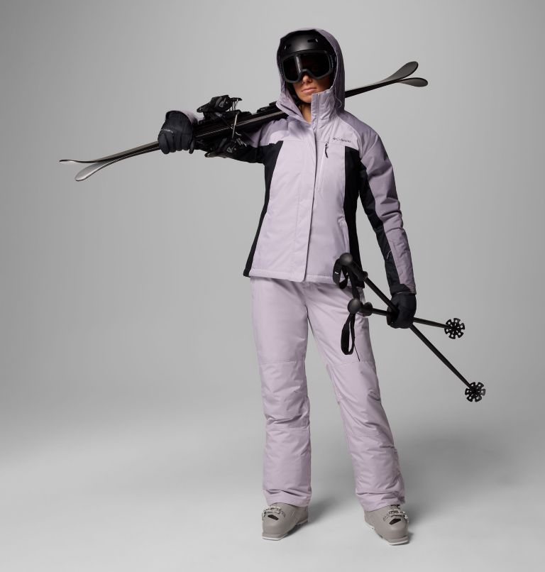 Women's Shafer Canyon II Insulated Pants, Color: Lavender Pearl, image 2