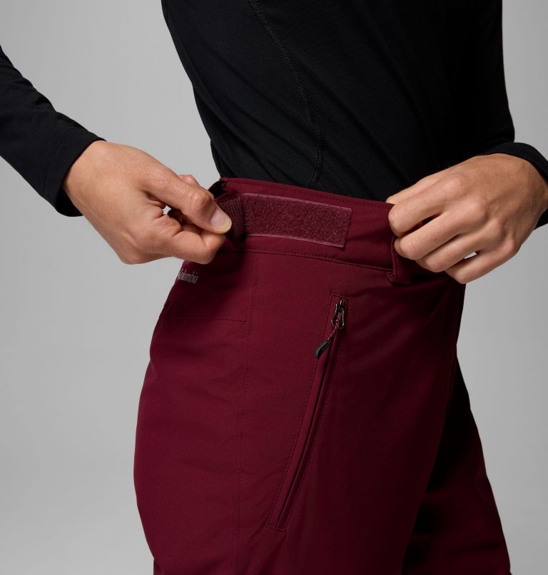Women's Shafer Canyon II Insulated Pants, Color: Rich Wine, image 6