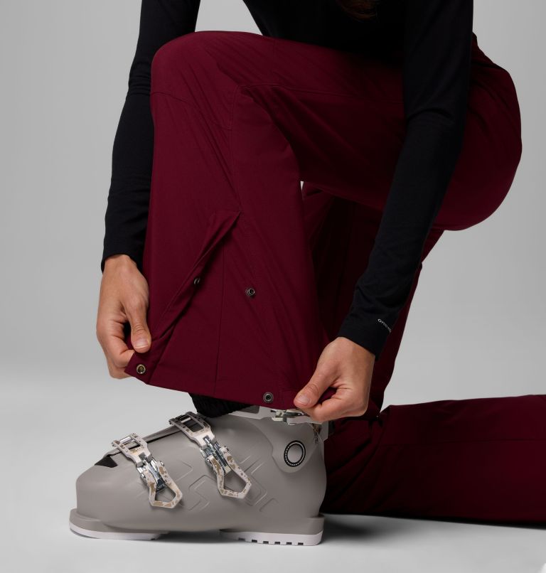 Women's Shafer Canyon II Insulated Pants, Color: Rich Wine, image 9