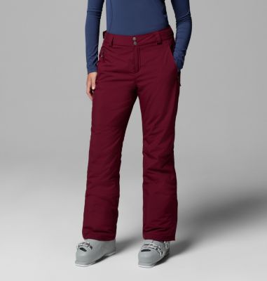 Women's Shafer Canyon II Insulated Pants, Color: Rich Wine, image 9