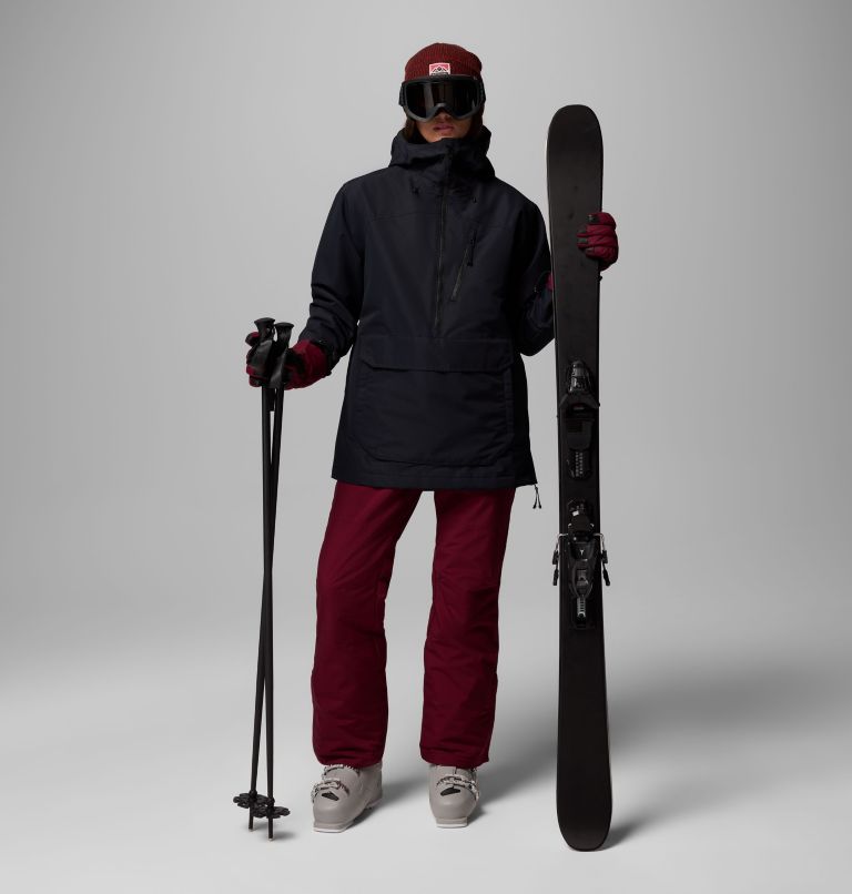 Women's Shafer Canyon II Insulated Pants, Color: Rich Wine, image 2