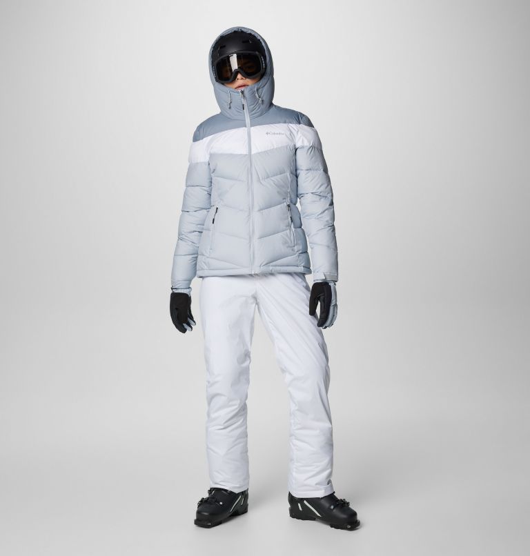 Women's Slope Seeker Insulated Pants, Color: White, image 3