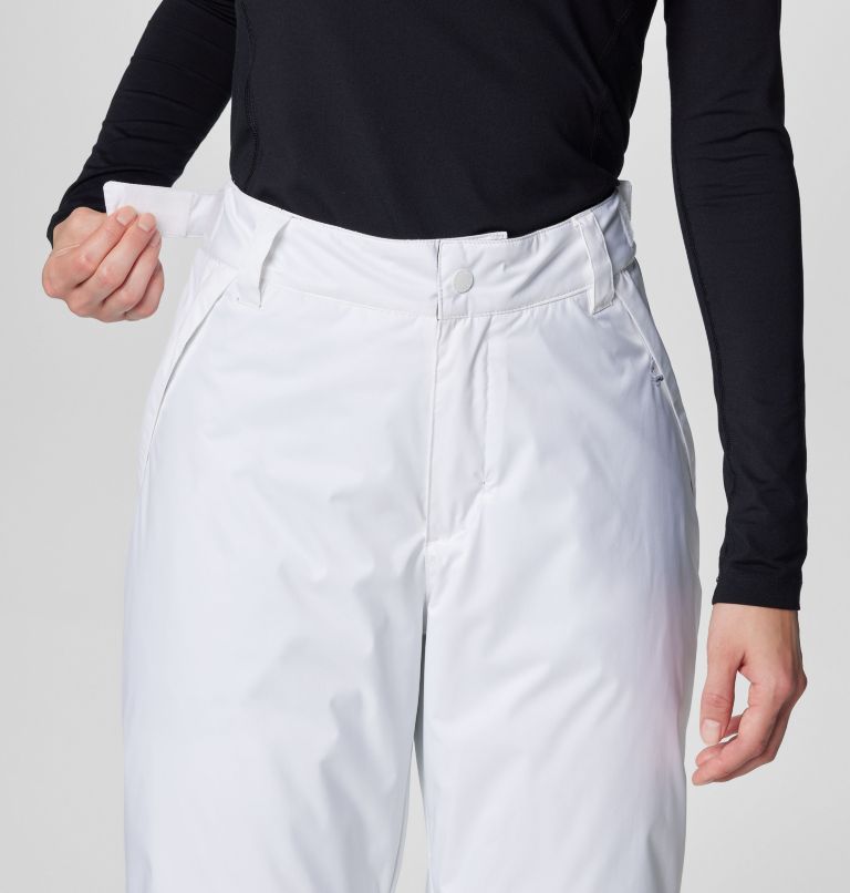 Women's Slope Seeker Insulated Pants, Color: White, image 5