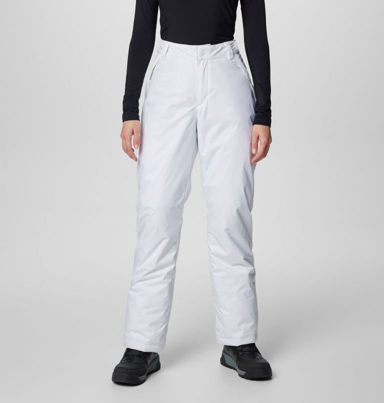 Women's Slope Seeker Insulated Pants, Color: White, image 1
