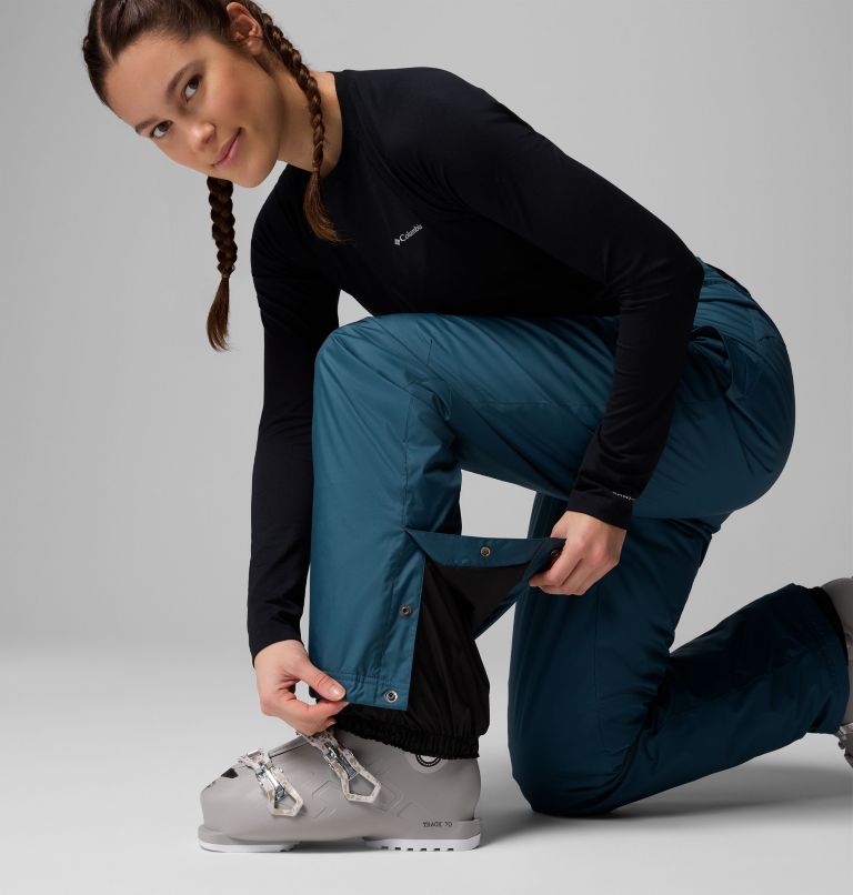 Women's Slope Seeker Insulated Pants, Color: Everblue, image 8