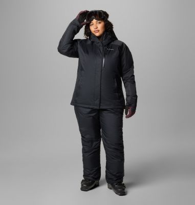 Women's Slope Seeker Insulated Pants - Plus Size, Color: Black, image 3