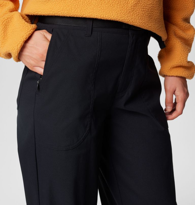 Women's Brea Falls Nylon Pants, Color: Black, image 7