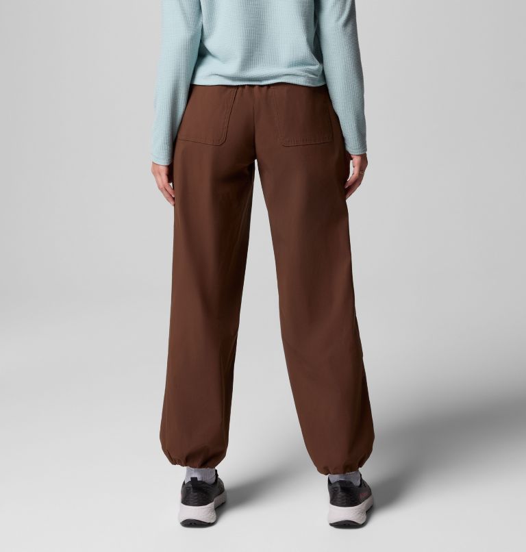 Women's Brea Falls Nylon Pants, Color: Tobacco, image 3