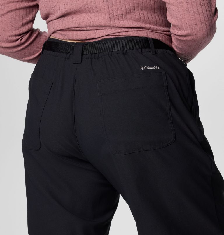 Women's Brea Falls Nylon Pants - Plus Size, Color: Black, image 6