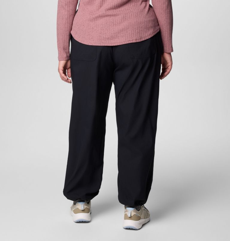 Women's Brea Falls Nylon Pants - Plus Size, Color: Black, image 2