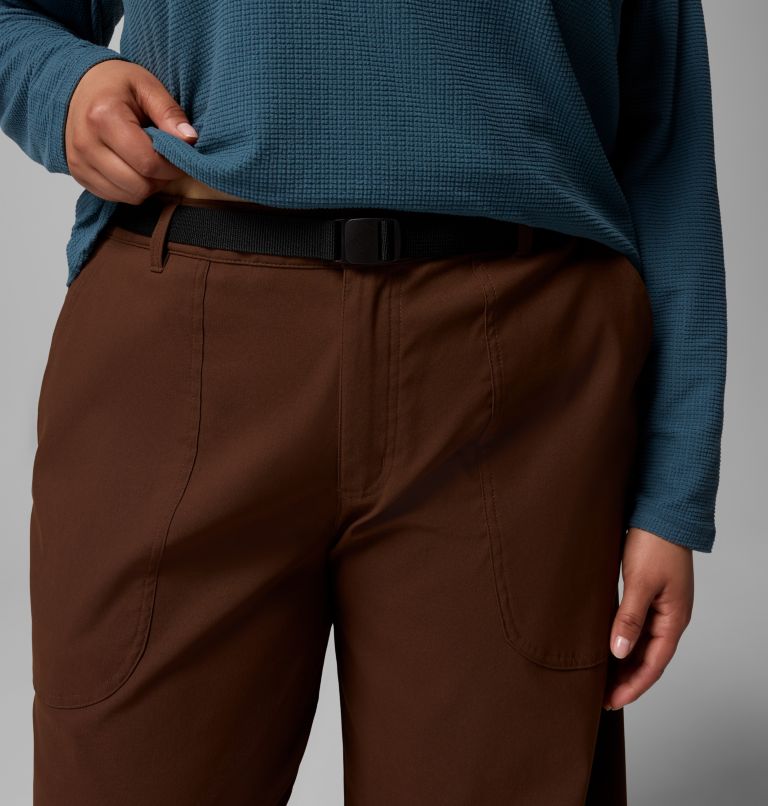Women's Brea Falls Nylon Pants - Plus Size, Color: Tobacco, image 5