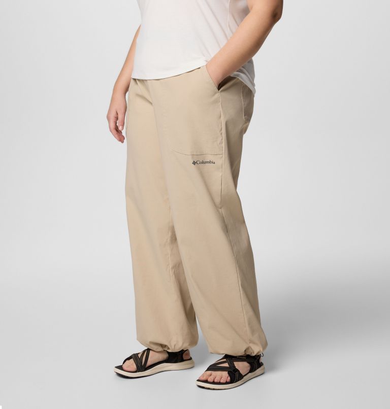 Women's Brea Falls Nylon Pants - Plus Size, Color: Ancient Fossil, image 3