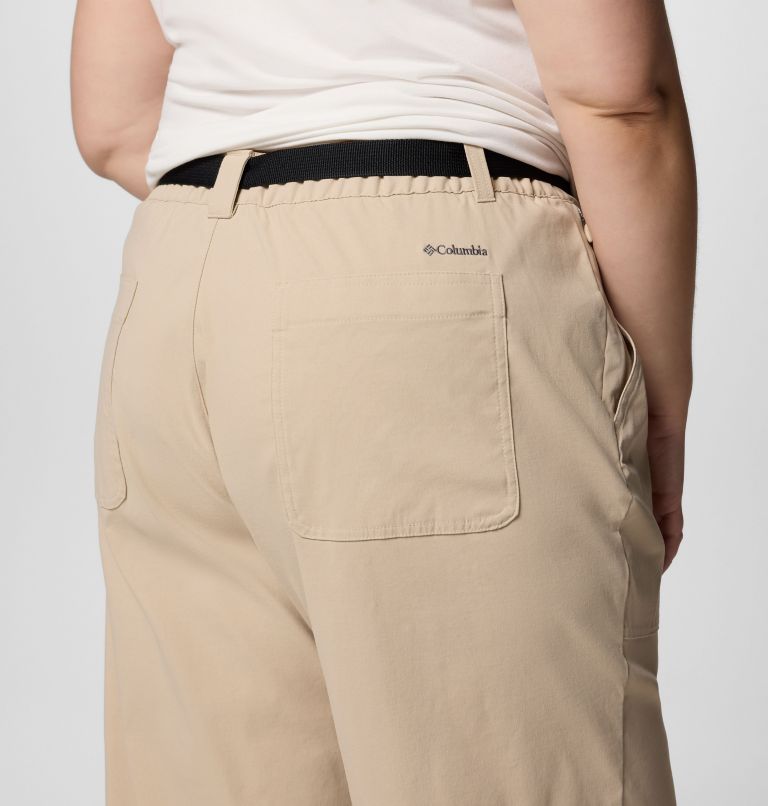 Women's Brea Falls Nylon Pants - Plus Size, Color: Ancient Fossil, image 5