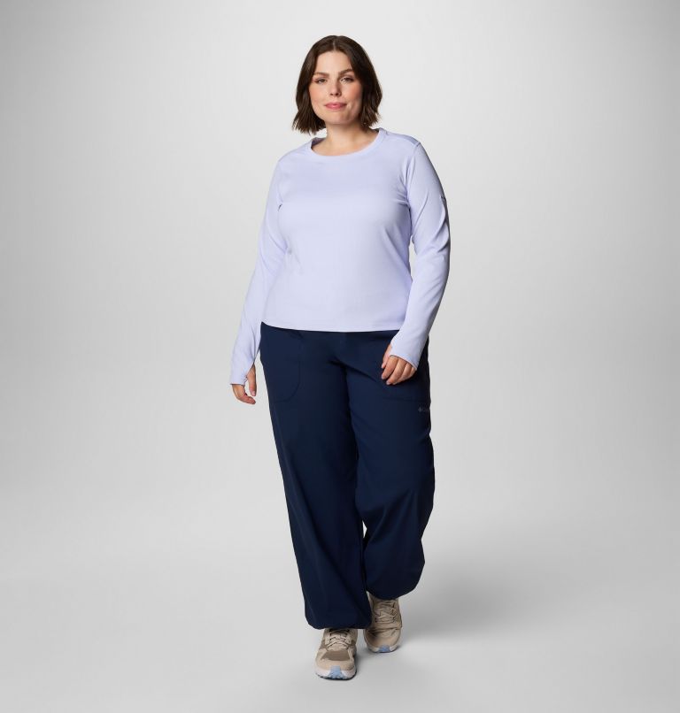 Women's Brea Falls Nylon Pants - Plus Size, Color: Collegiate Navy, image 3