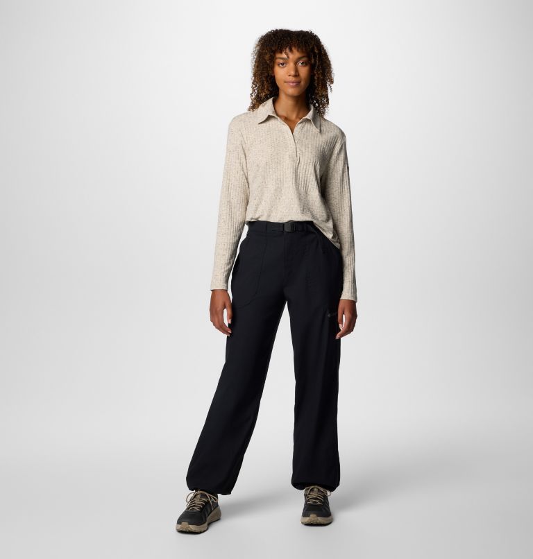 Pantalones de senderismo Brea Falls para mujer, Color: Black, image 3