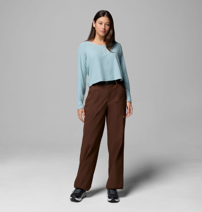 Brea Falls Nylon Pant, Color: Tobacco, image 2