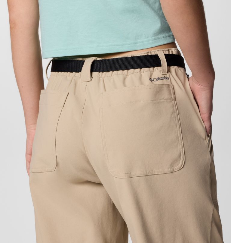 Pantalones de senderismo Brea Falls para mujer, Color: Ancient Fossil, image 5