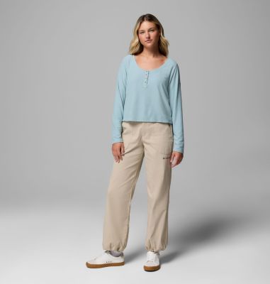 Brea Falls Nylon Pant, Color: Ancient Fossil, image 2