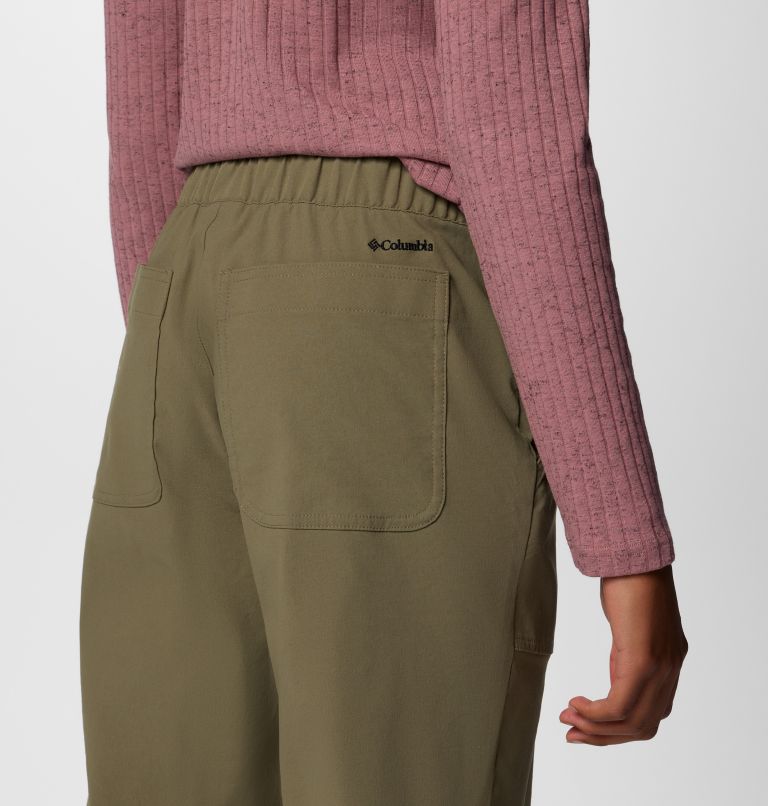 Women's Brea Falls Hiking Trousers, Color: Stone Green, image 6