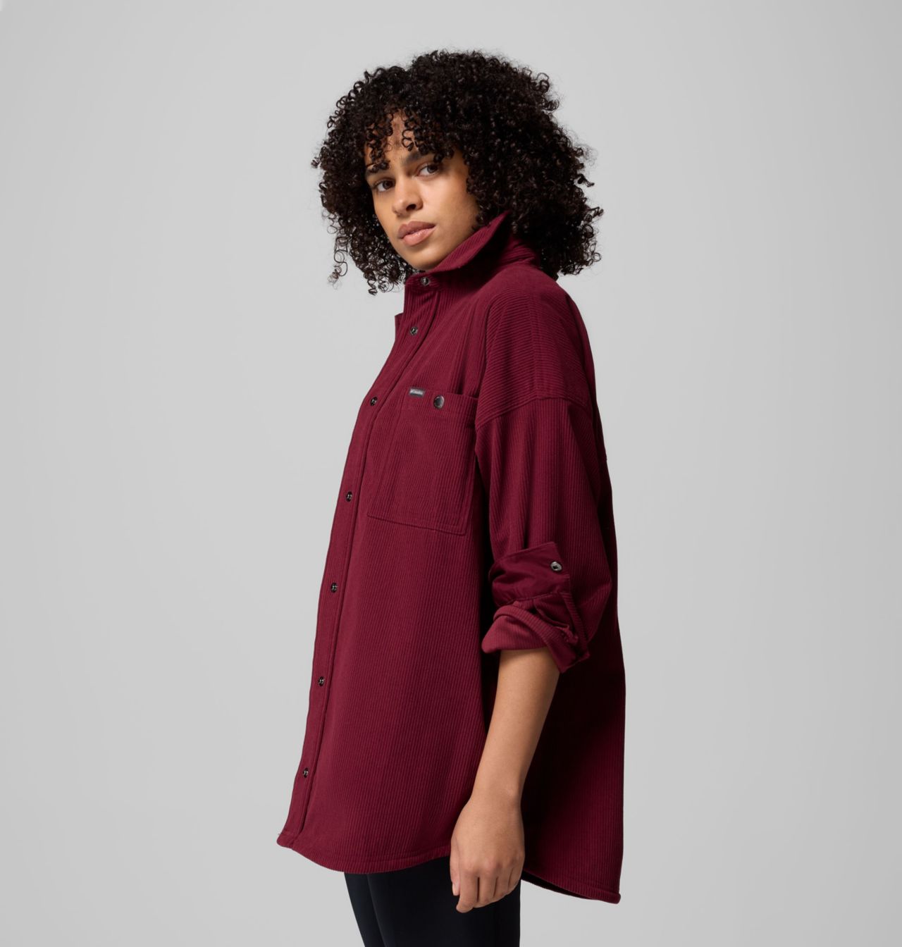 Women's Blue Point Creek™ Corduroy Shirt Jacket | 624 | L 4
