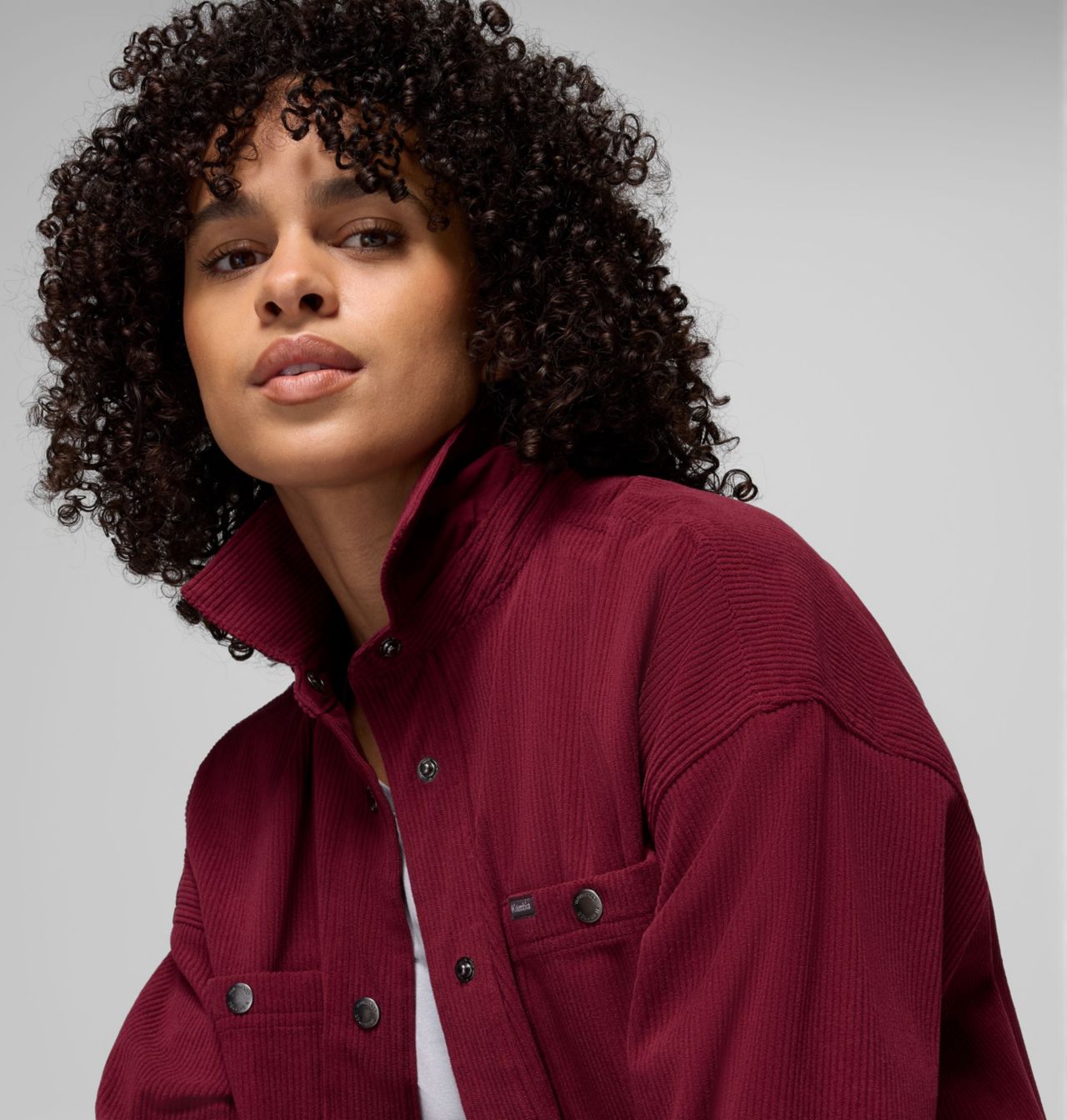 Women's Blue Point Creek™ Corduroy Shirt Jacket | 624 | L 6