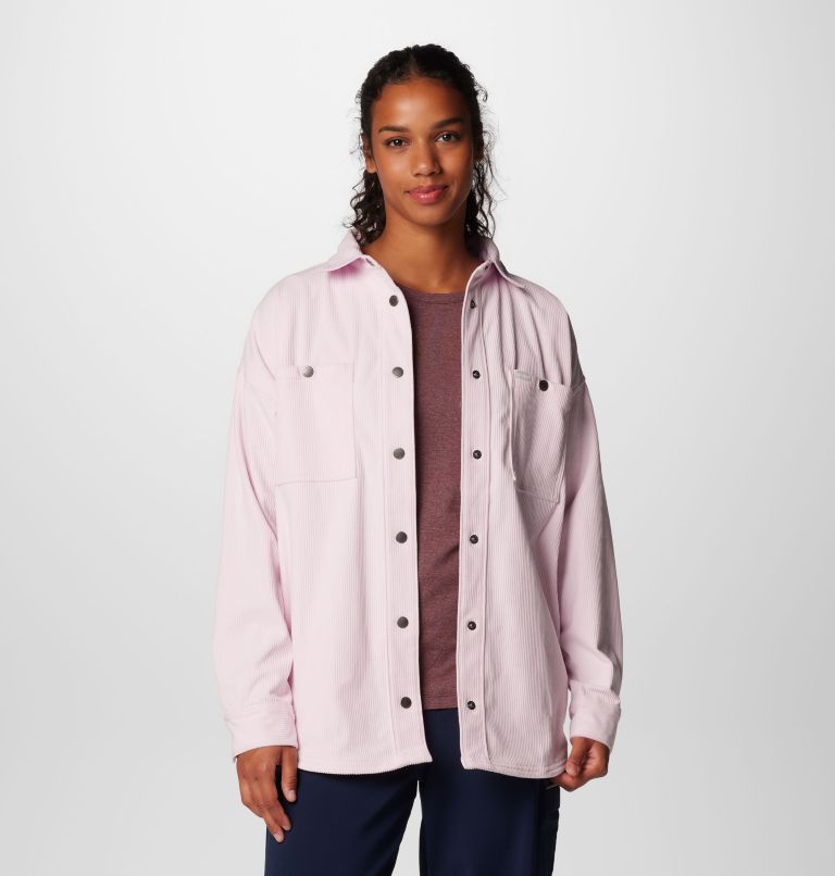 Sobrecamisa pana rosa sale