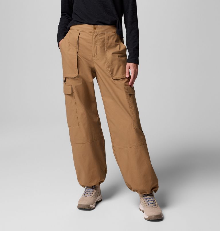 Women's Brea Falls Cotton Ripstop Pants, Color: Delta, image 1