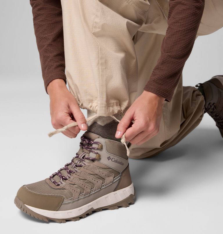 Women's Brea Falls Cotton Ripstop Pants, Color: Ancient Fossil, image 8