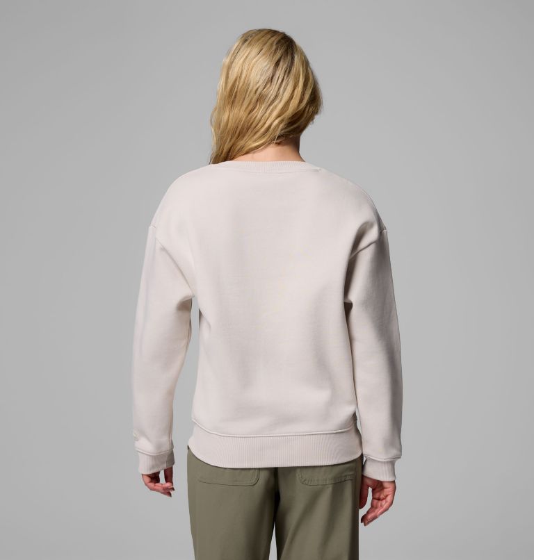 Women's Meridian Creek Crew Shirt, Color: Dark Stone, Columbia All Around, image 3
