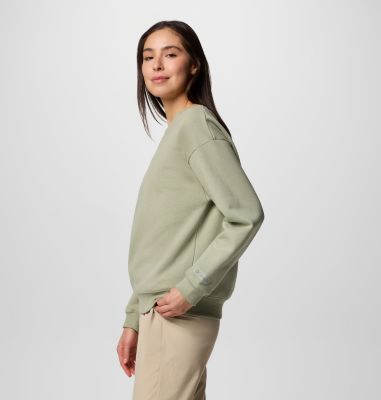 Women's Meridian Creek Sweatshirt, Color: Safari, Treehugger, image 3
