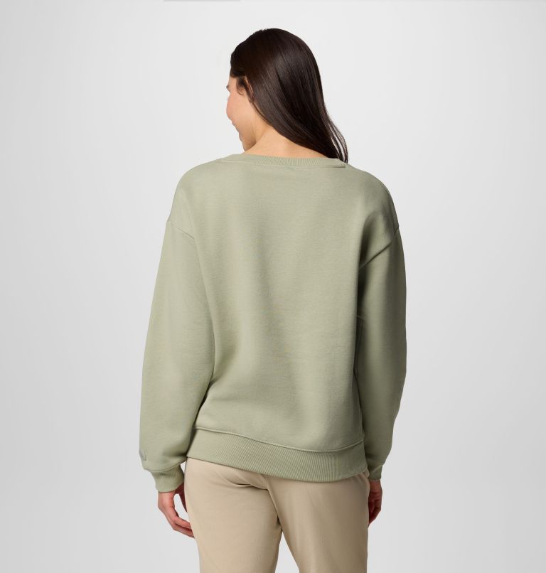 Women's Meridian Creek Sweatshirt, Color: Safari, Treehugger, image 2