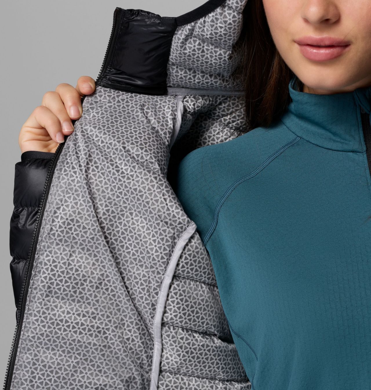Women's Arctic Crest™ Down Hooded Jacket 6