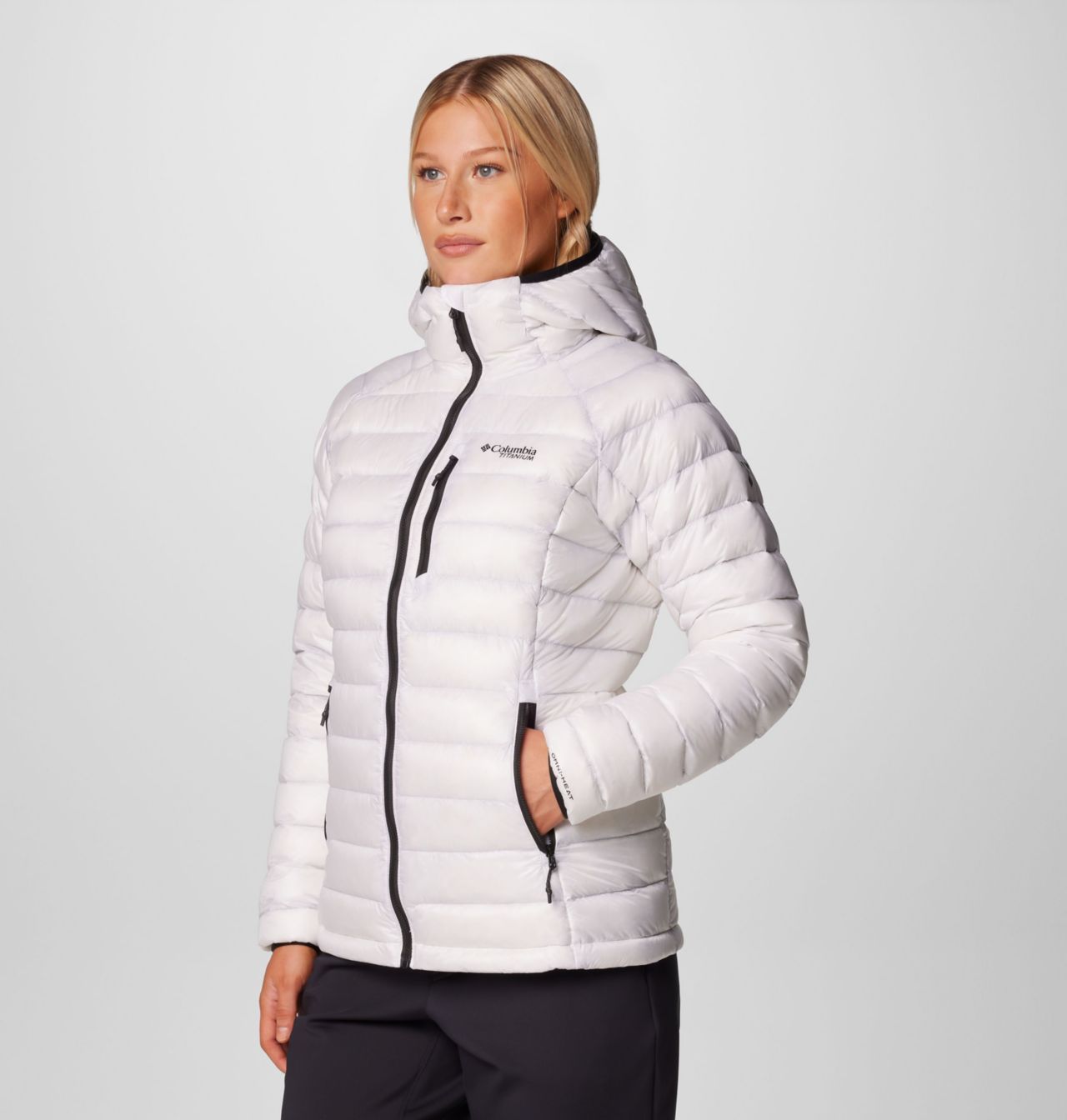Women's Arctic Crest™ Down Hooded Jacket | 100 | XL 5