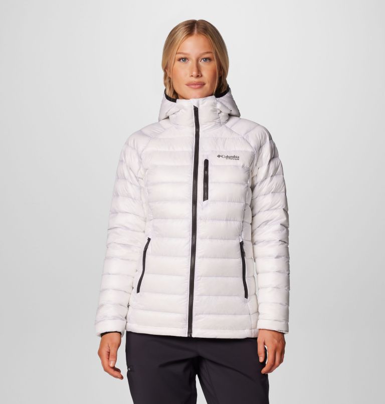 Women s Arctic Crest Down Hooded Jacket