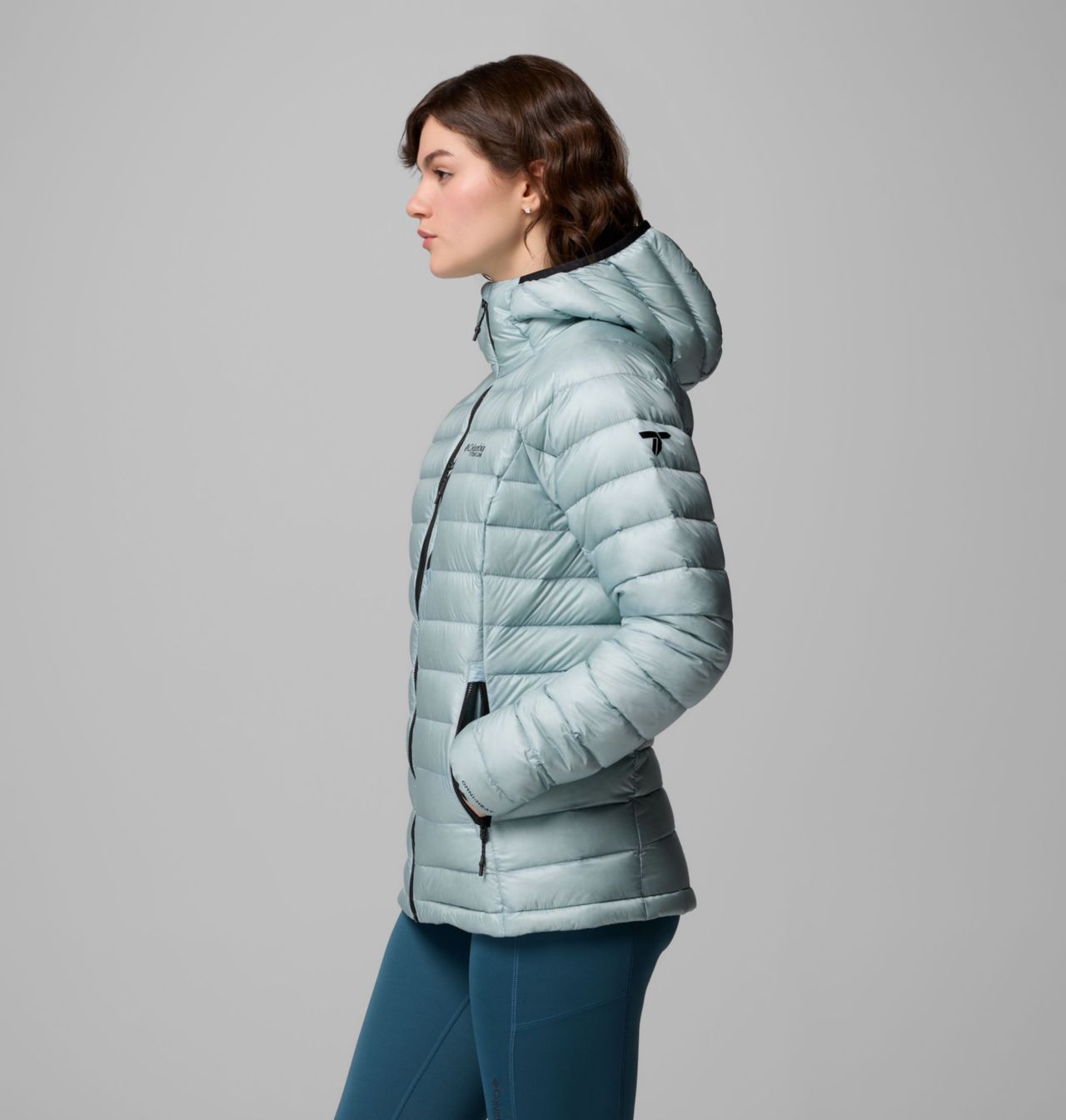 Women's Arctic Crest™ Down Hooded Jacket 5